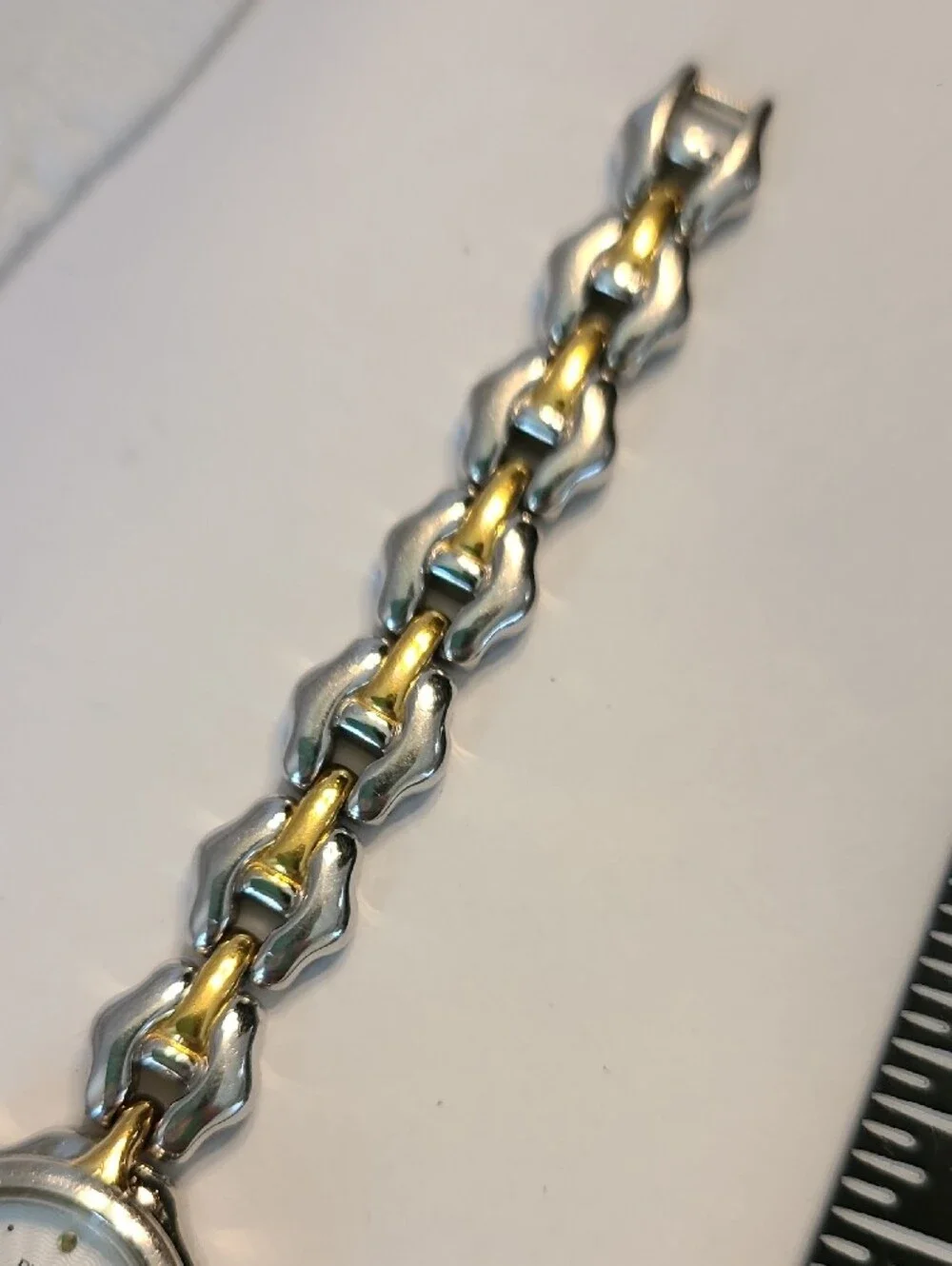 Pulsar Two-Tone Silver and Gold Bracelet Watch